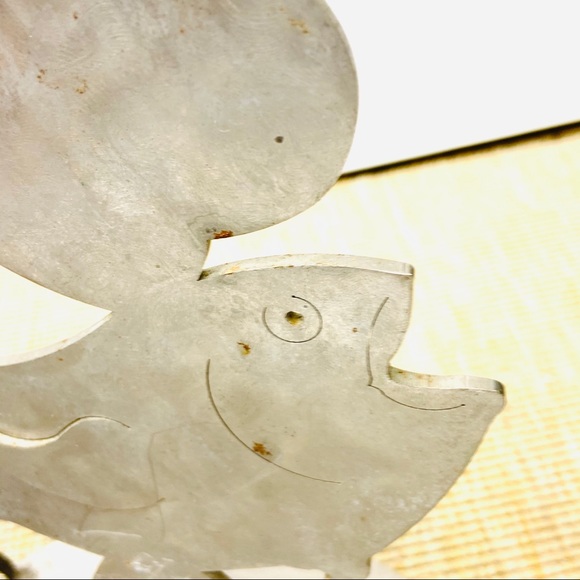 Amy's Ark Hess Stainless Steel Candlestick Fish - Picture 7 of 10